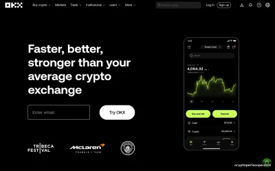 OKEX Website Preview