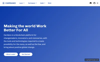 Cardano Website Preview