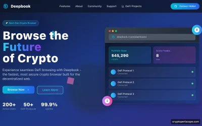 DeepBook Website Preview