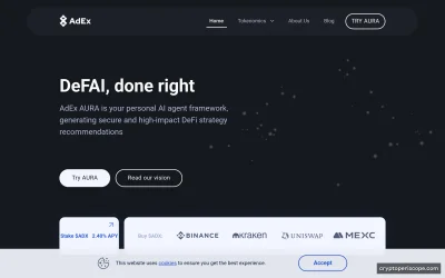 AdEx Website Preview