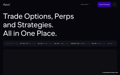 Aevo Website Preview