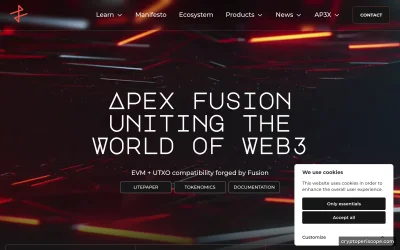 APEX Website Preview