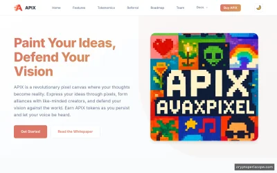 APIX Website Preview