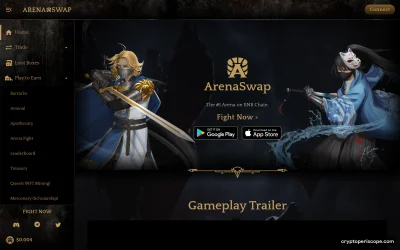 ArenaSwap Website Preview