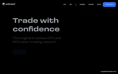 AirSwap Website Preview