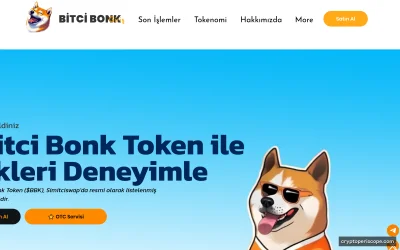 Bitci Bonk Website Preview