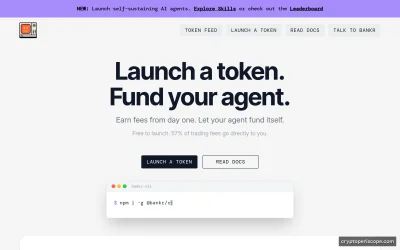 BankrCoin Website Preview