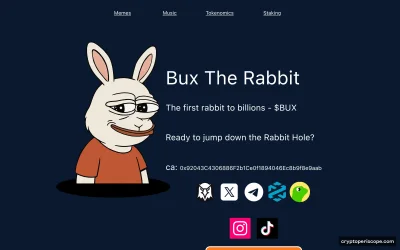 Buxcoin Website Preview