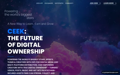 CEEK Smart VR Website Preview