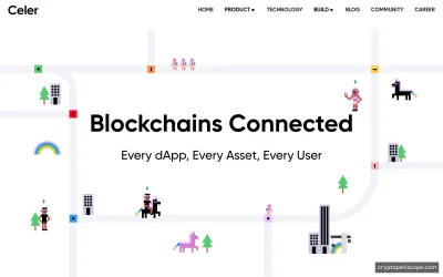 Celer Network Website Preview