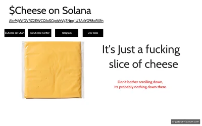 Cheese Website Preview