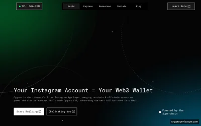 clBTC Website Preview