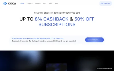 COCA Website Preview