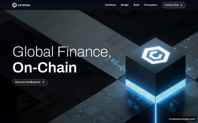 Crypto.com Chain Token Website Preview