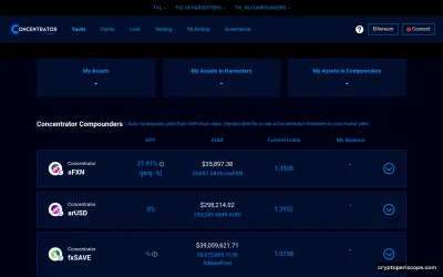 Concentrator Website Preview