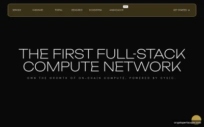 Cysic Website Preview