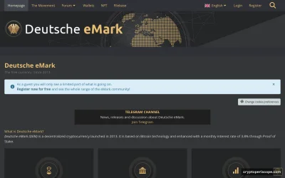 Deutsche eMark Website Preview