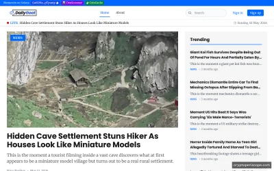 DailyGoat.com Website Preview