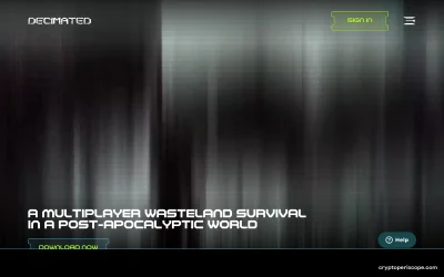 Decimated Website Preview