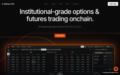 Derive Website Preview
