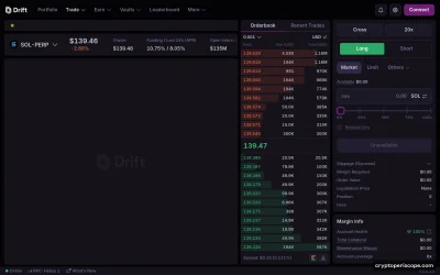 Drift Staked SOL Website Preview