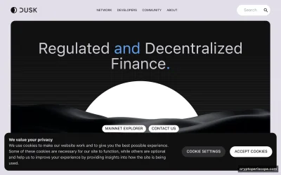 DUSK Website Preview