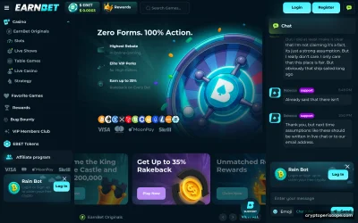 EarnBet Website Preview