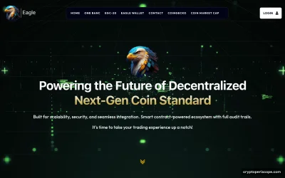 Eagle Coin Website Preview