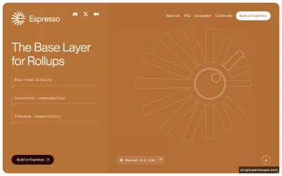 Espresso Website Preview