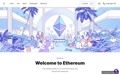 Ethereum Website Preview