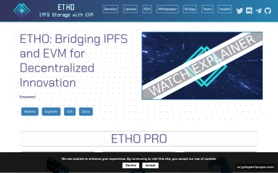Etho Protocol Website Preview