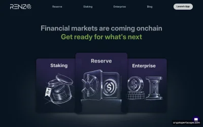Renzo Restaked ETH Website Preview