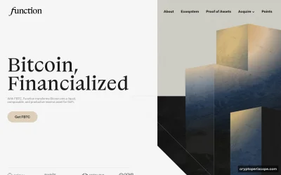 Function FBTC Website Preview