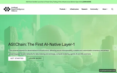 Fetch.AI Website Preview