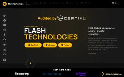 Flash Website Preview