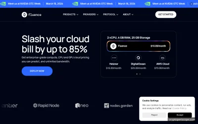 Fluence Website Preview