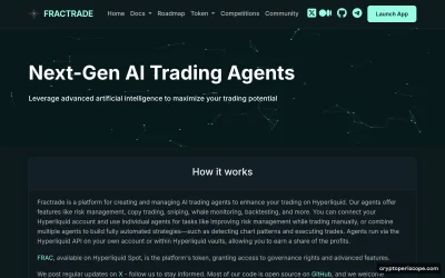 FRACTRADE Website Preview