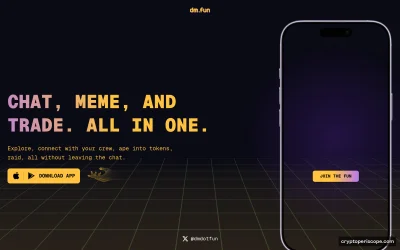 Dm.fun Website Preview