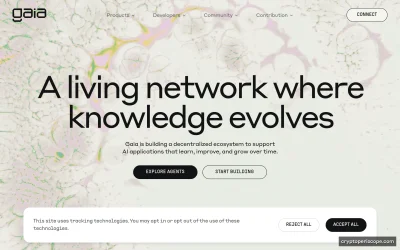 Gaia Website Preview