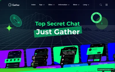 Gather Website Preview