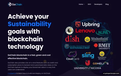 GoChain Website Preview