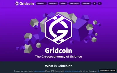 Gridcoin Website Preview