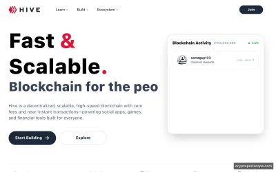 Hive Website Preview