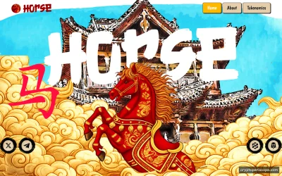 HORSE COIN Website Preview