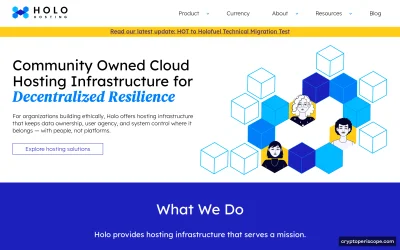 Hydro Protocol Website Preview