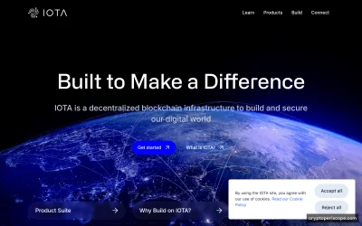 IOTA Website Preview