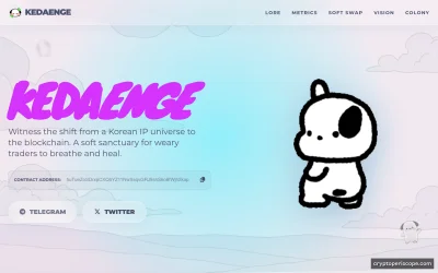 Kedaenge Website Preview