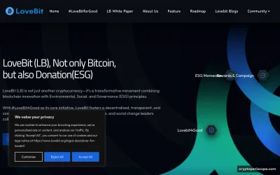 LoveBit Website Preview