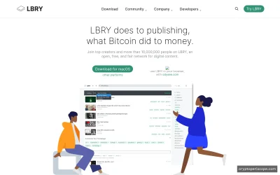 LBRY Credits Website Preview