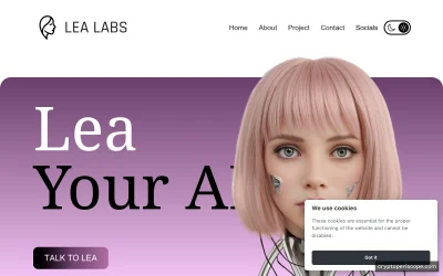 LEA AI Website Preview